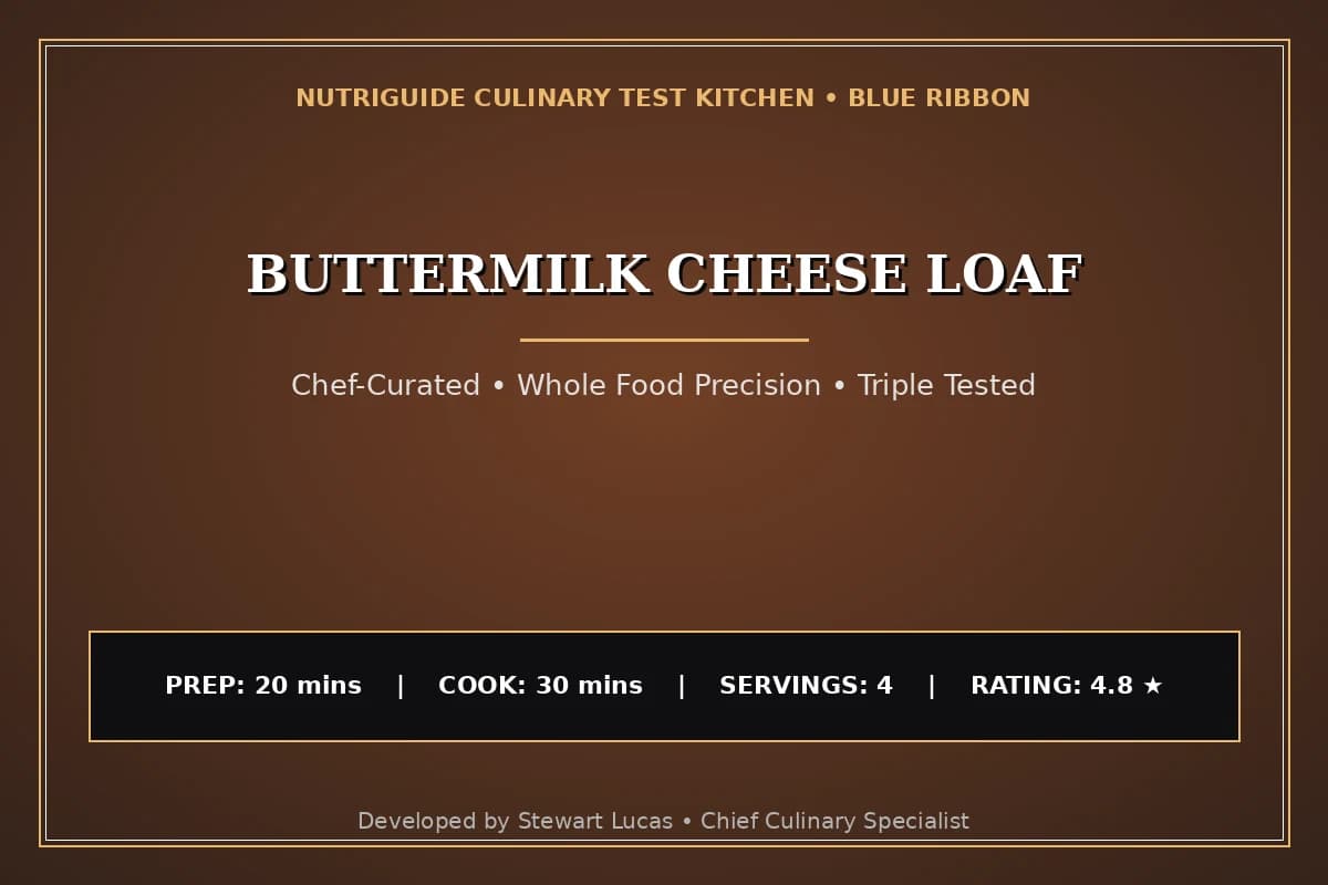 Buttermilk Cheese Loaf