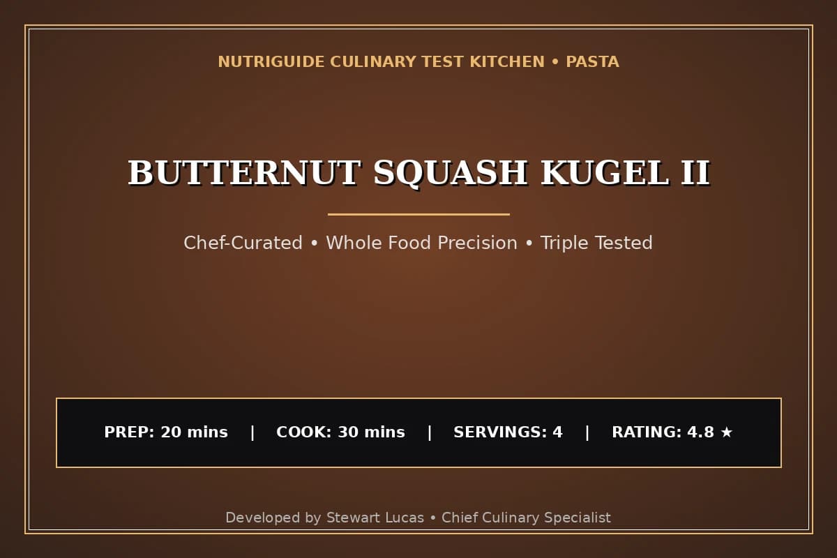 Butternut Squash Kugel Ii