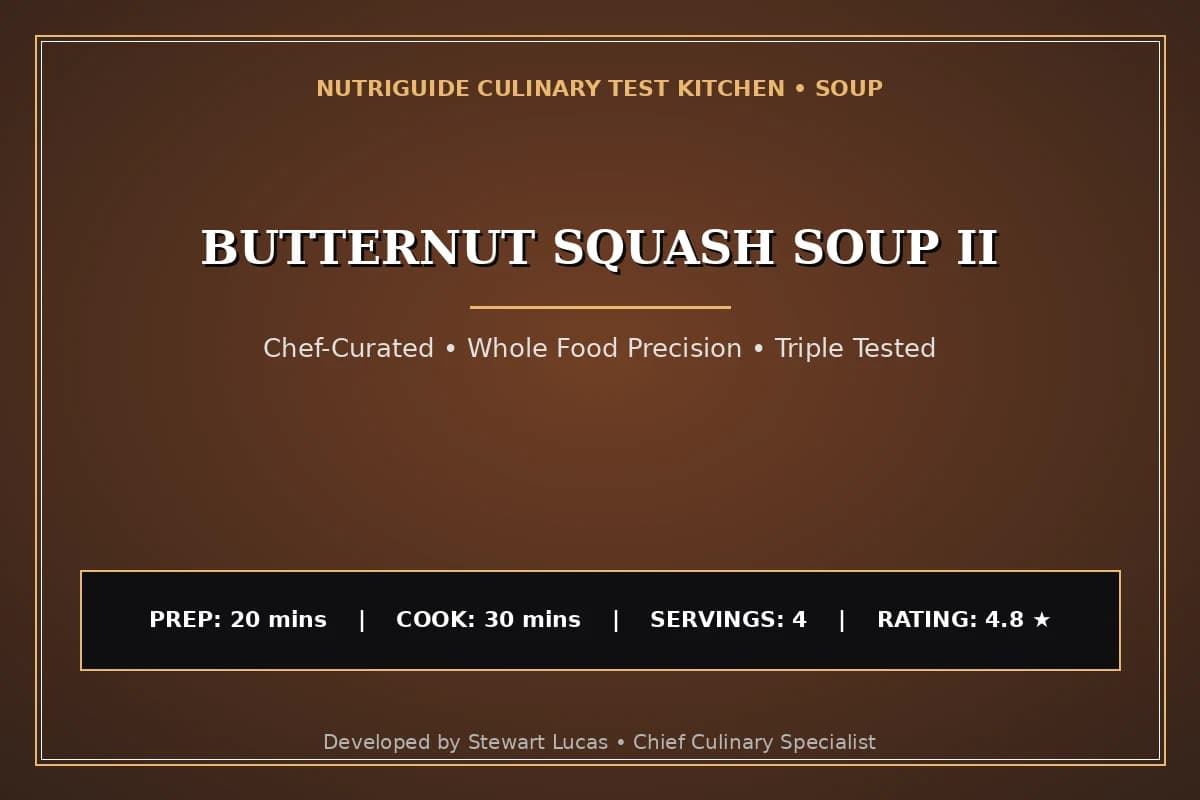 Butternut Squash Soup Ii