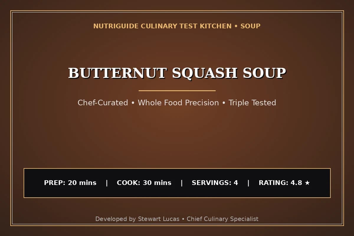 Butternut Squash Soup