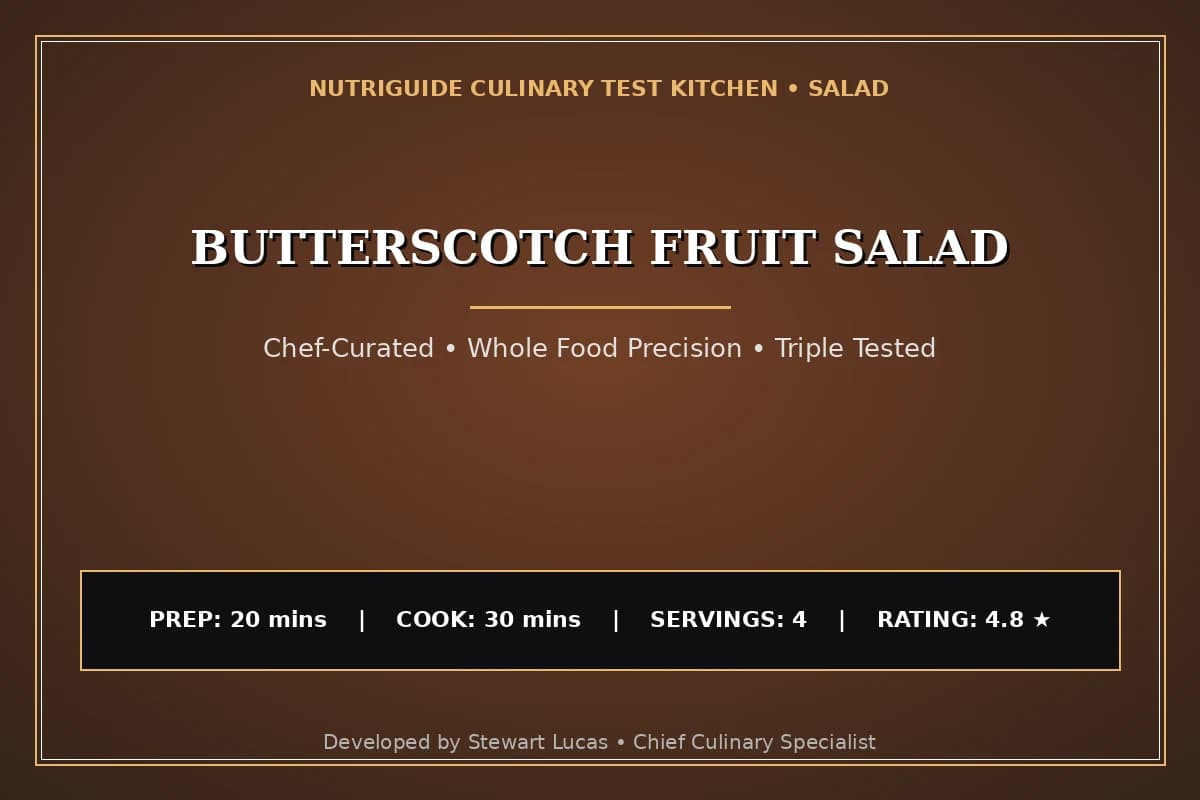 Butterscotch Fruit Salad