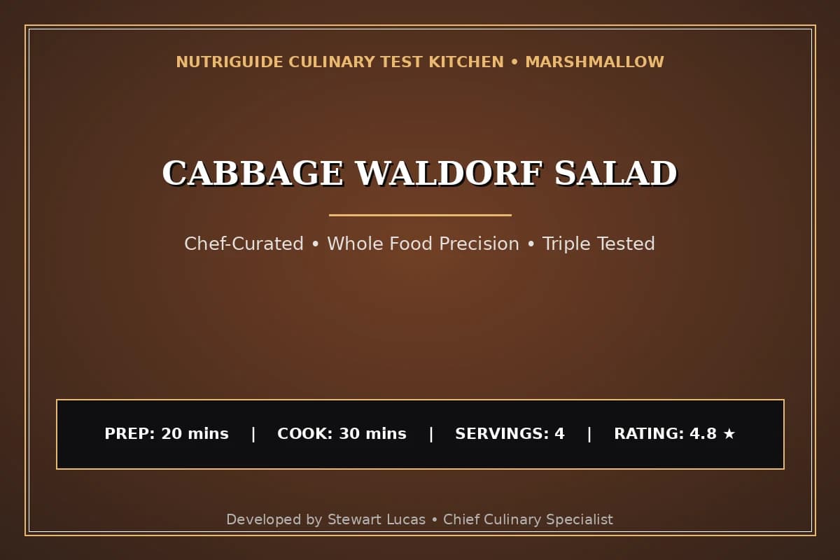 Cabbage Waldorf Salad