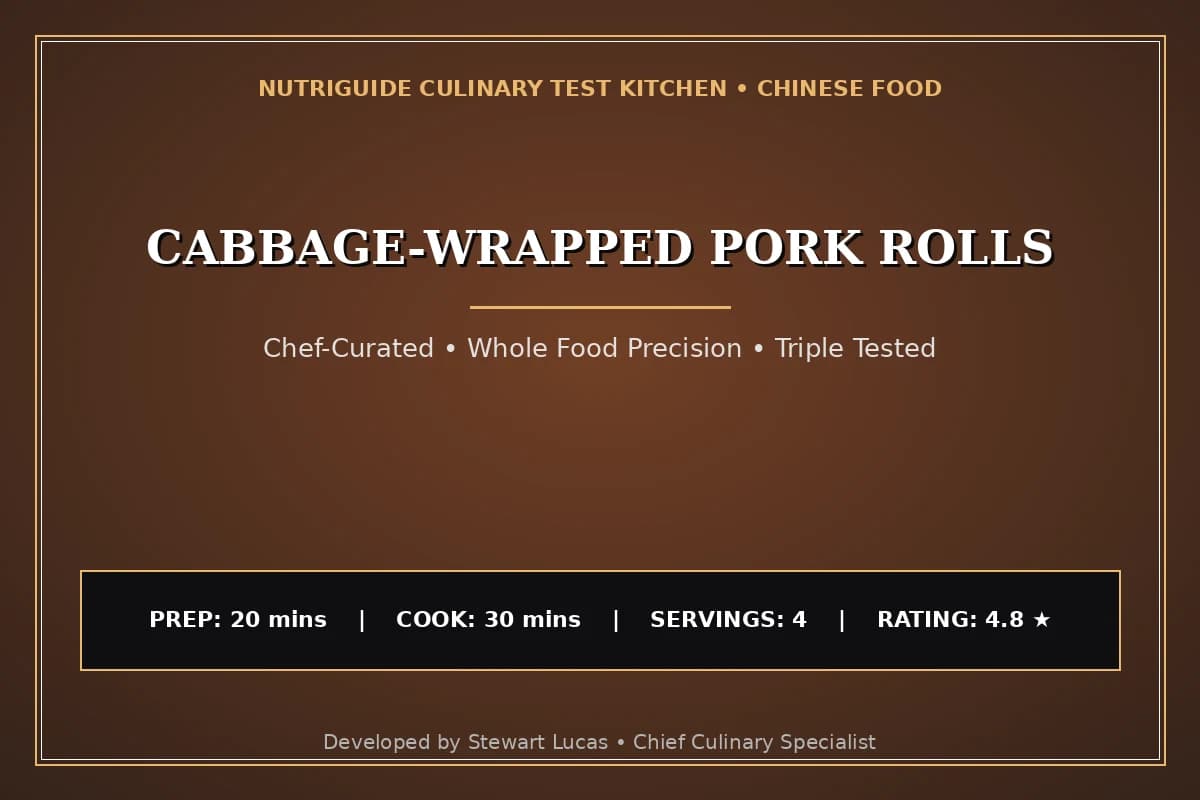 Cabbage-Wrapped Pork Rolls