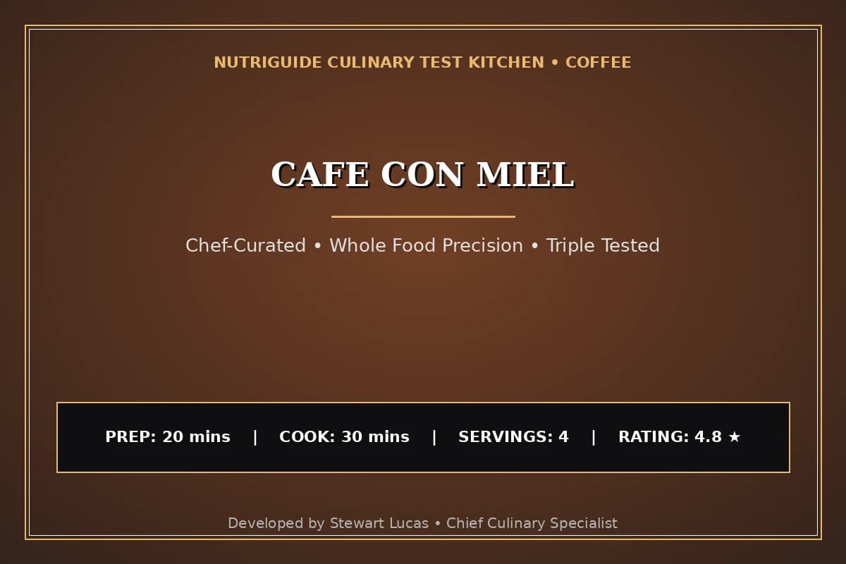 Cafe Con Miel