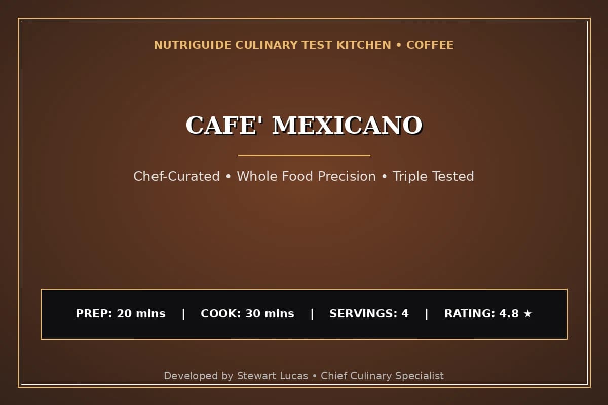 Cafe' Mexicano