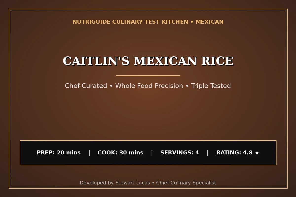 Caitlin'S Mexican Rice