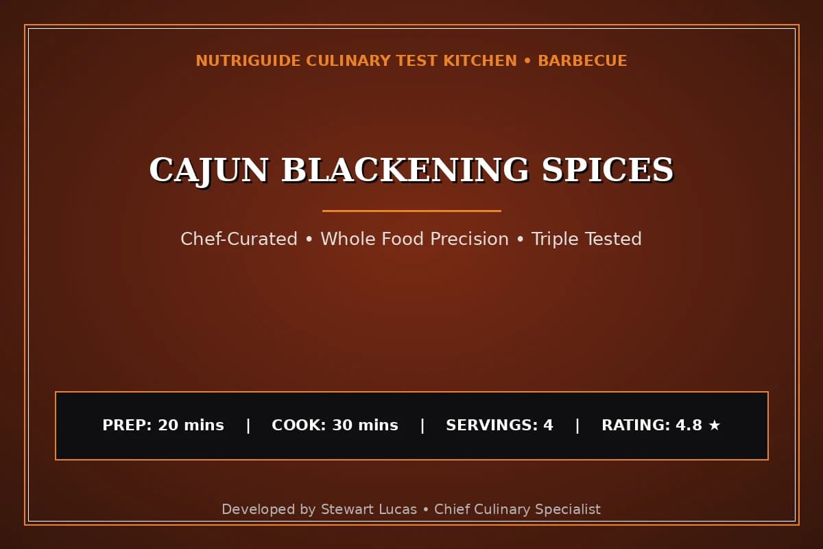 Cajun Blackening Spices