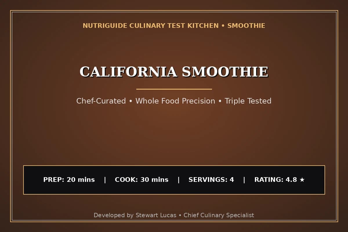 California Smoothie
