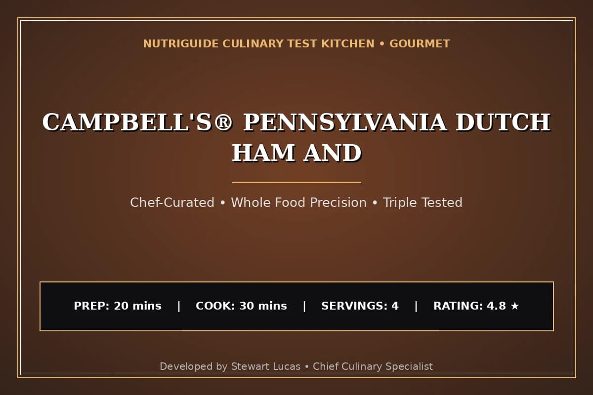 Campbell'S® Pennsylvania Dutch Ham And