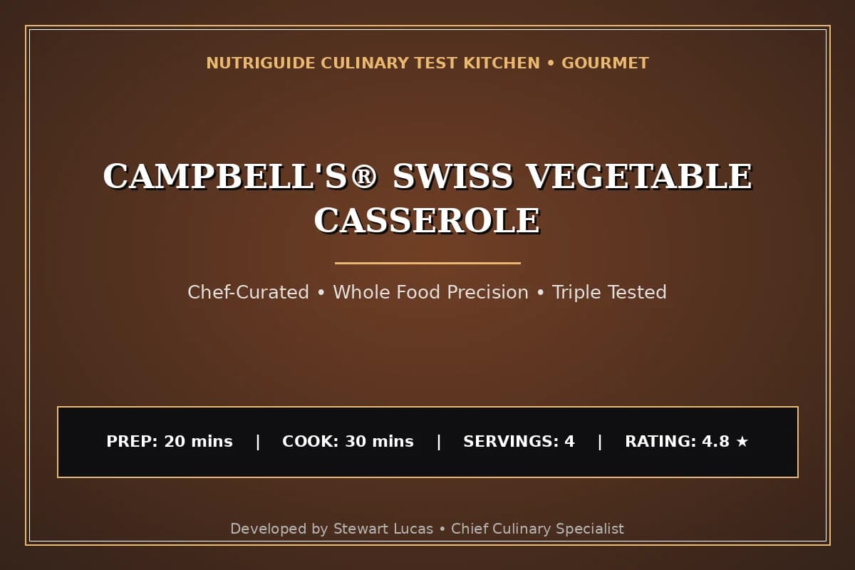 Campbell'S® Swiss Vegetable Casserole