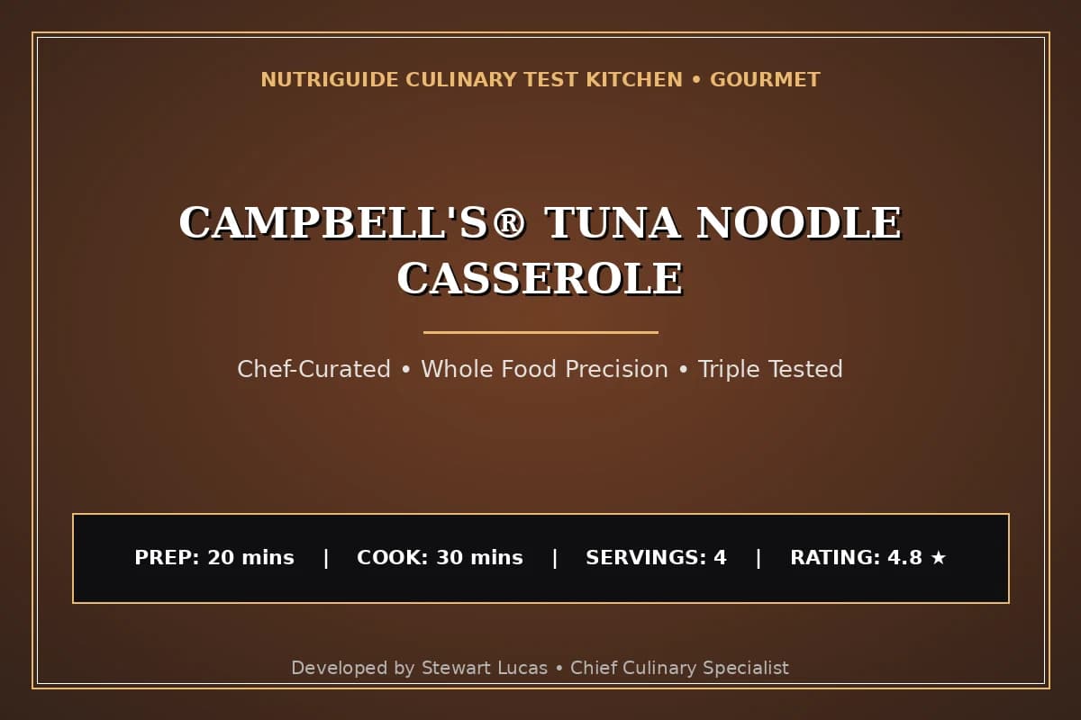 Campbell'S® Tuna Noodle Casserole