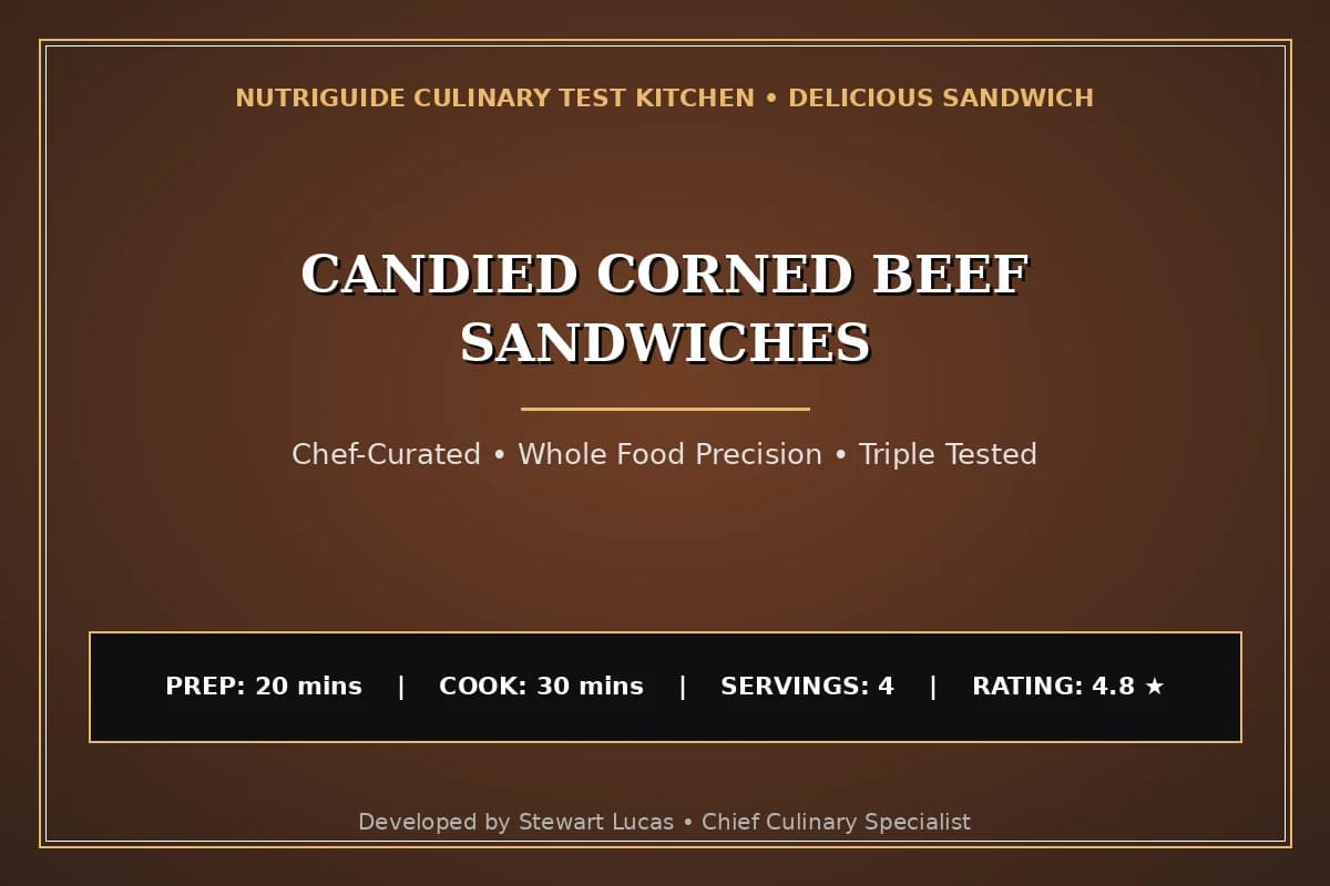Candied Corned Beef Sandwiches