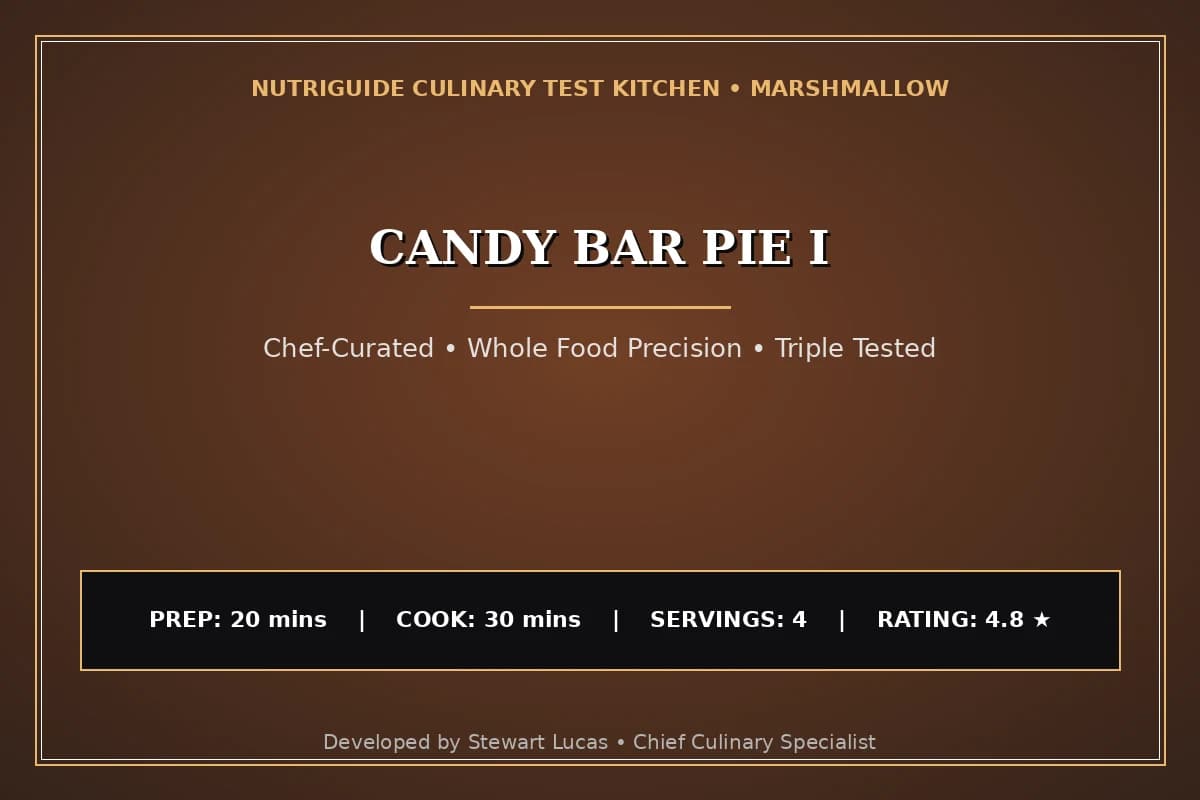 Candy Bar Pie I