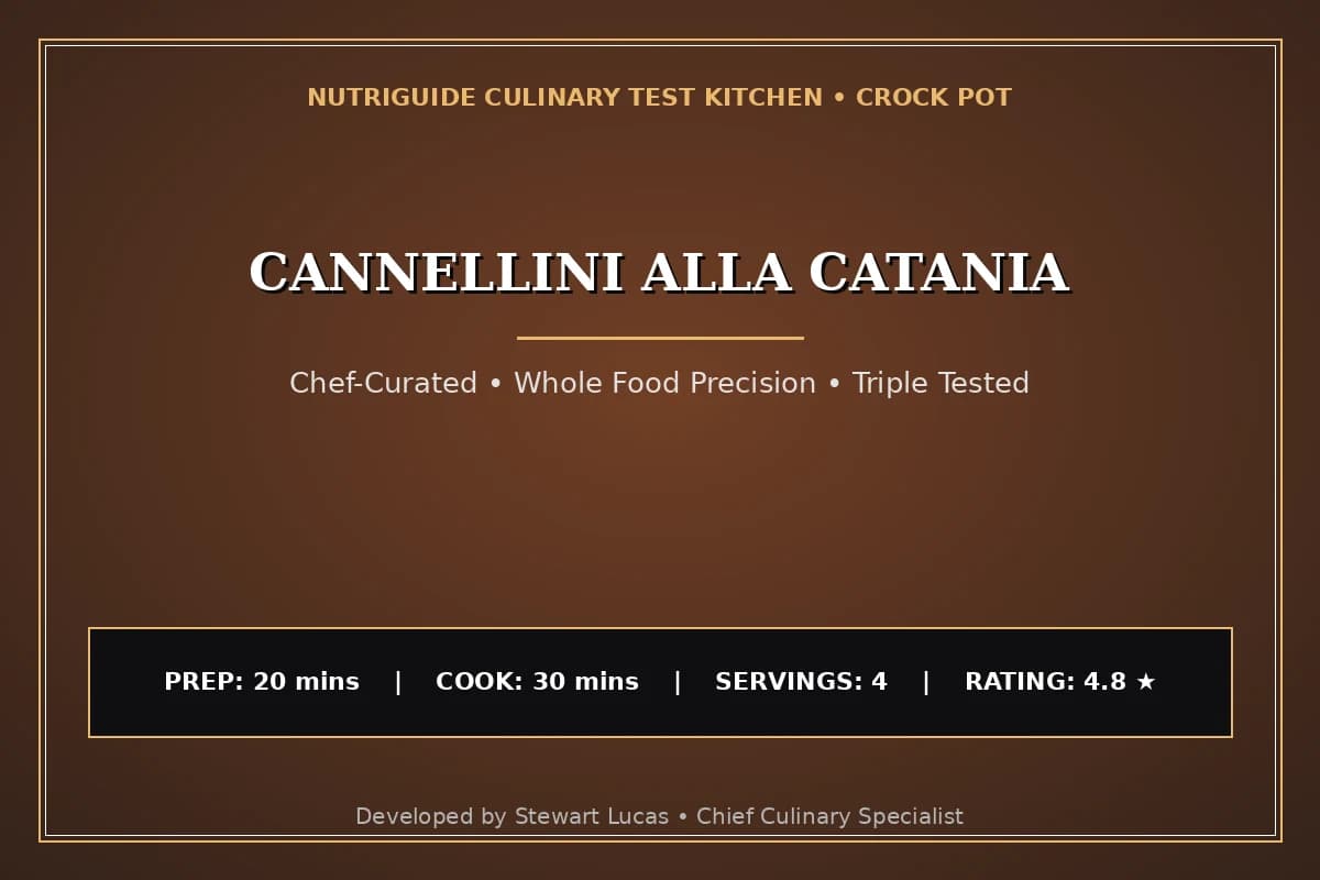 Cannellini Alla Catania