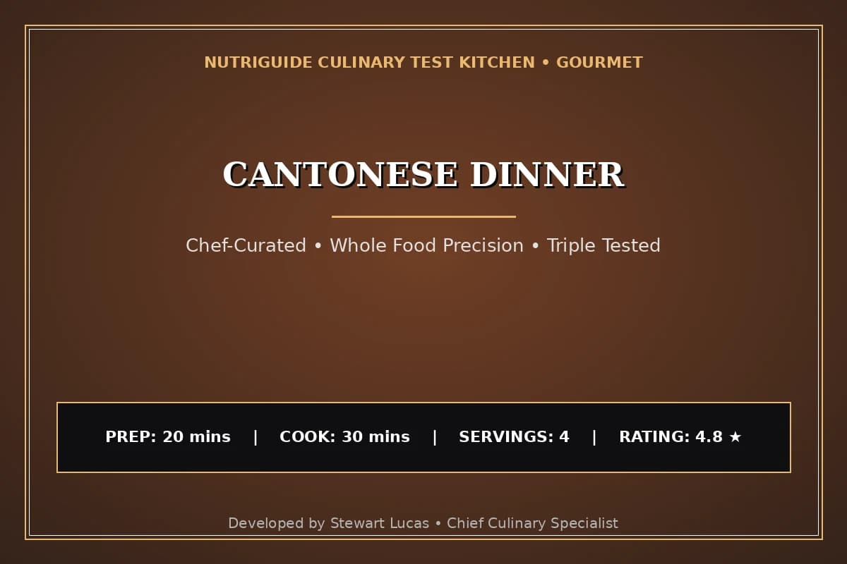 Cantonese Dinner