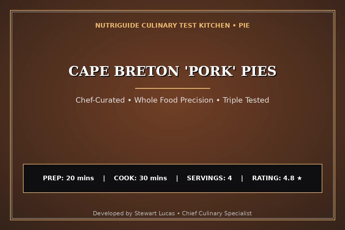 Cape Breton 'Pork' Pies
