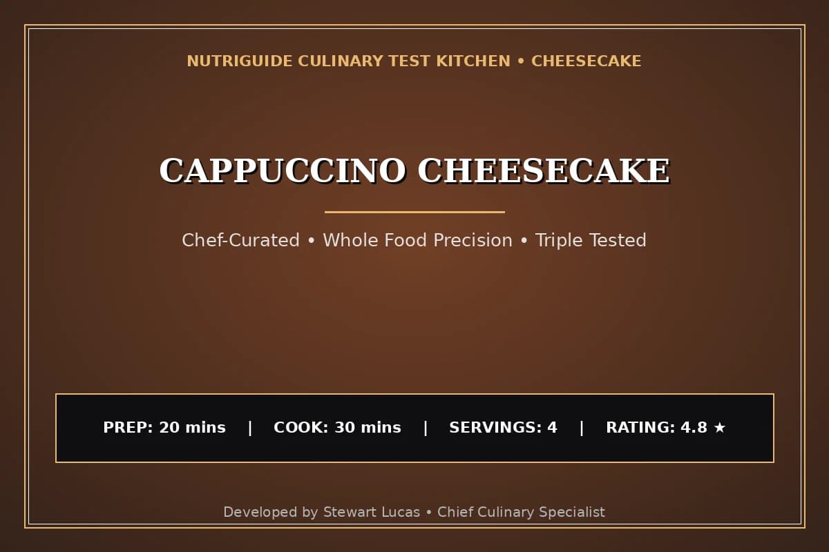 Cappuccino Cheesecake
