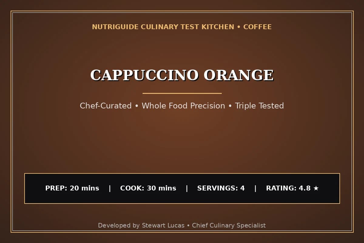 Cappuccino Orange