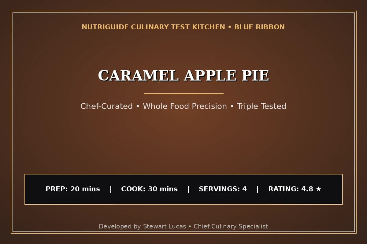 Caramel Apple Pie