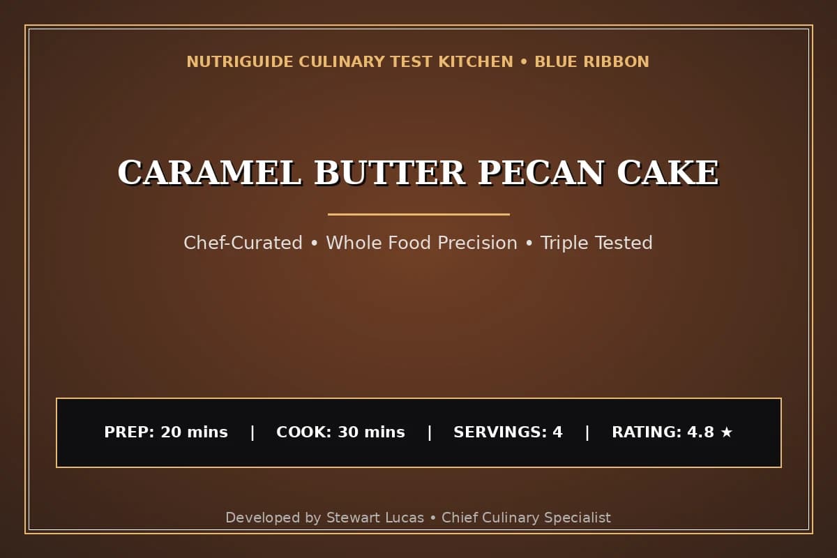 Caramel Butter Pecan Cake