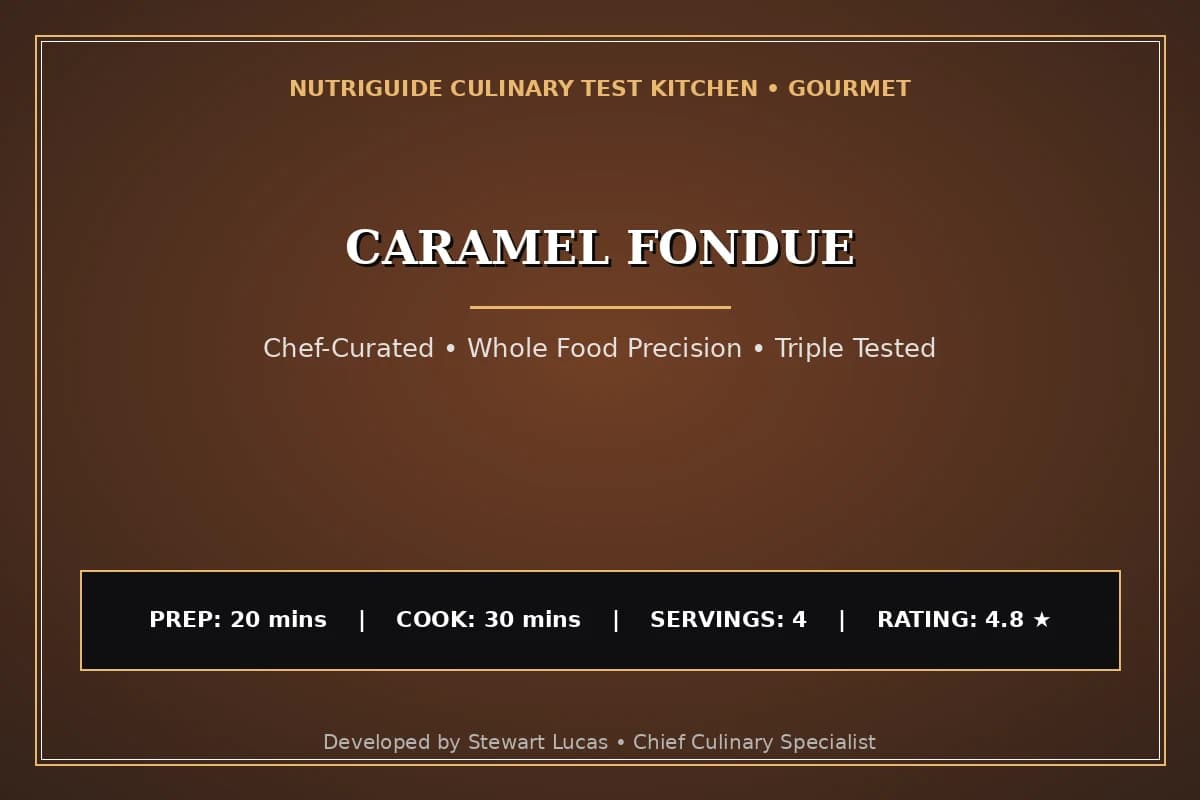 Caramel Fondue