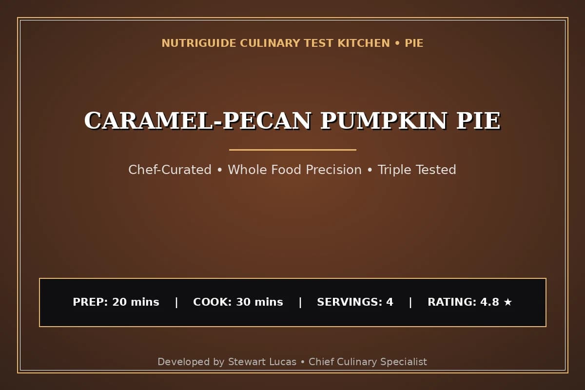 Caramel-Pecan Pumpkin Pie