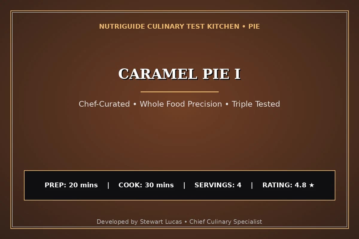 Caramel Pie I