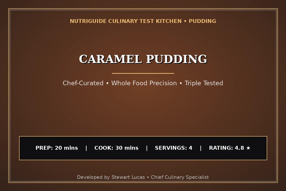 Caramel Pudding