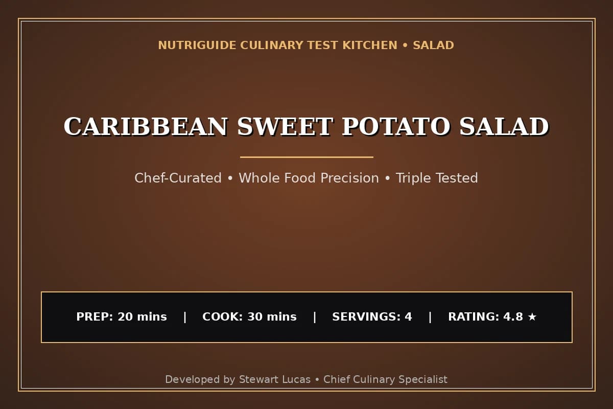 Caribbean Sweet Potato Salad