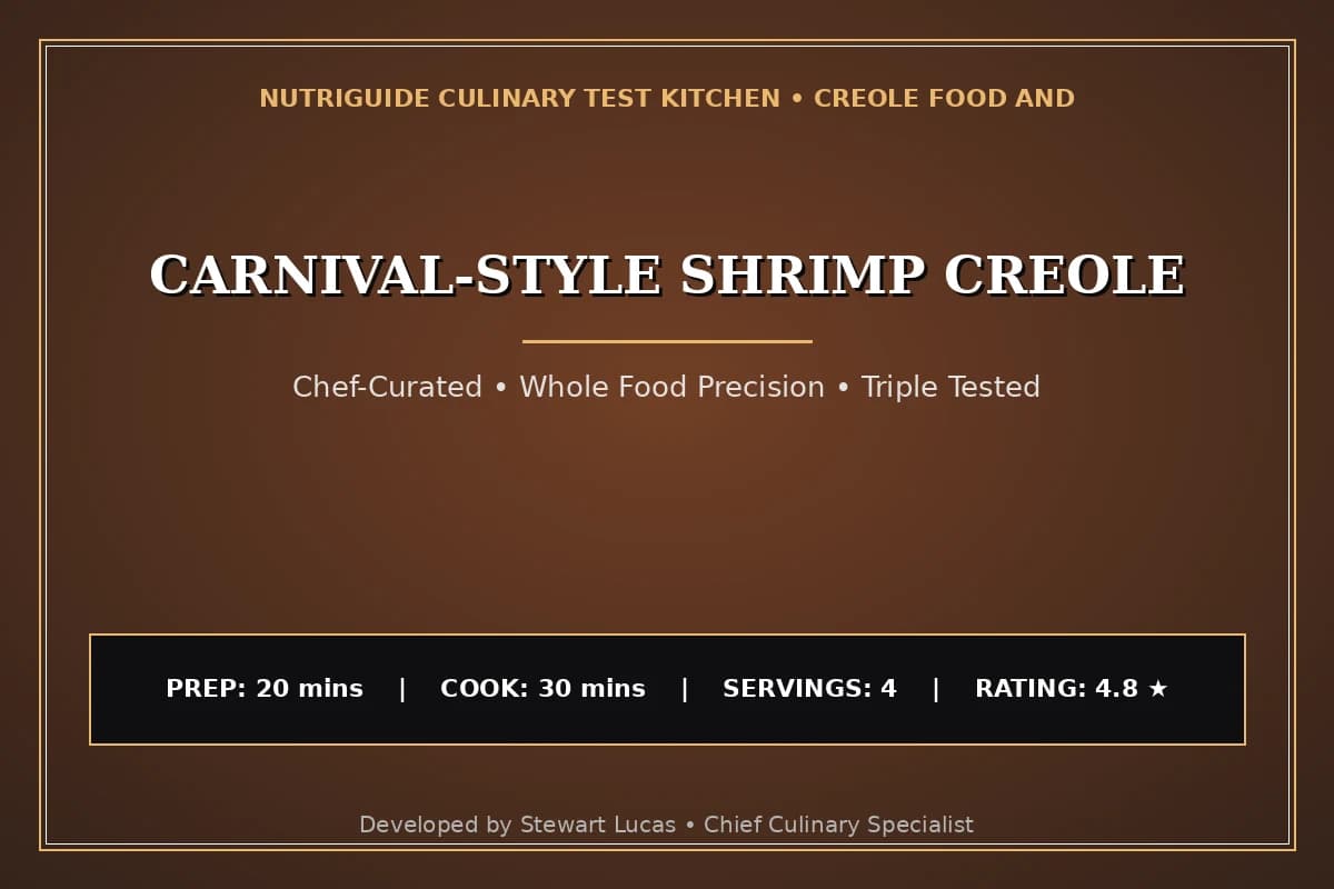 Carnival-Style Shrimp Creole