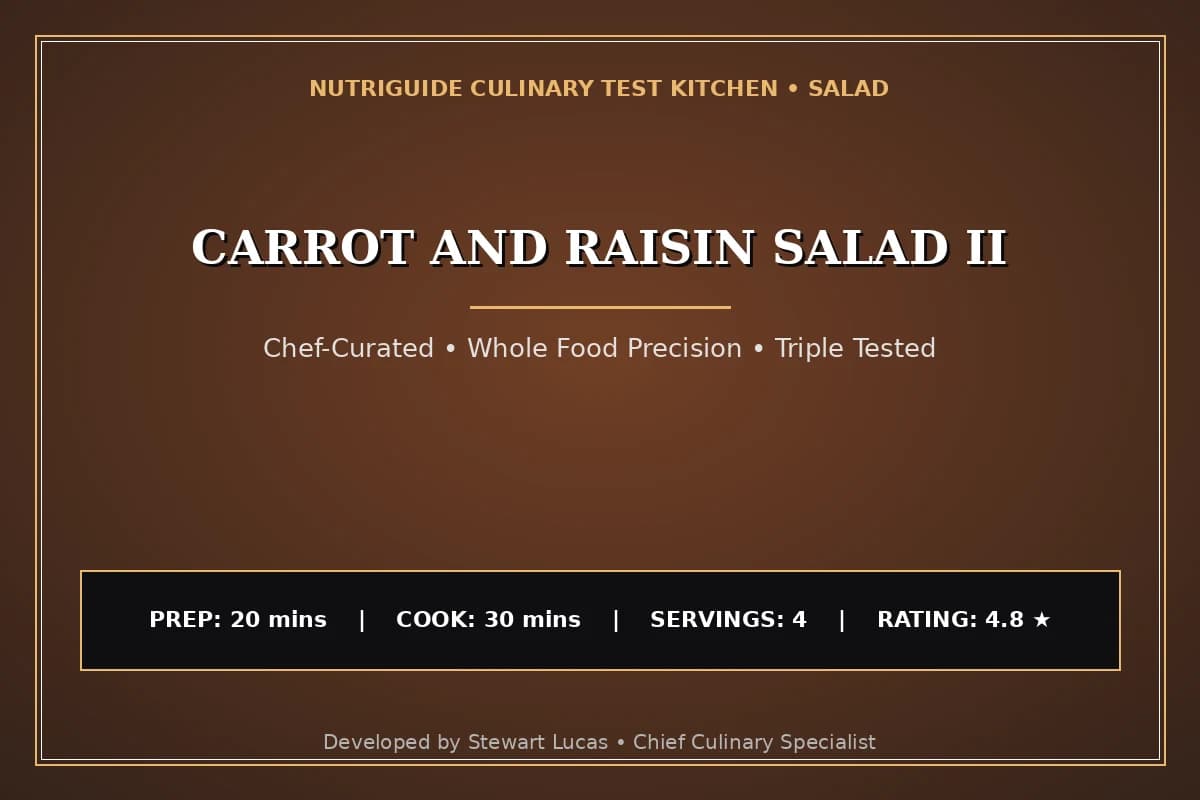 Carrot And Raisin Salad Ii