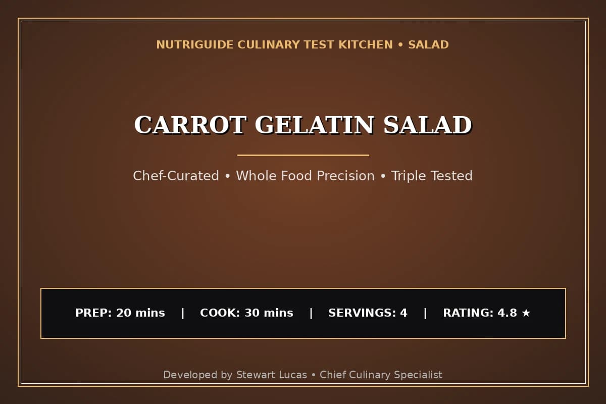 Carrot Gelatin Salad