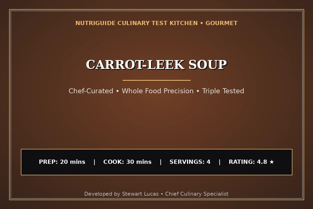 Carrot-Leek Soup