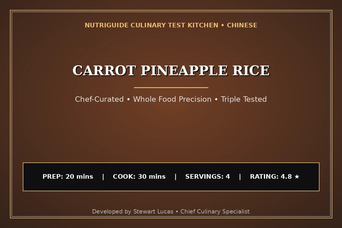 Carrot Pineapple Rice
