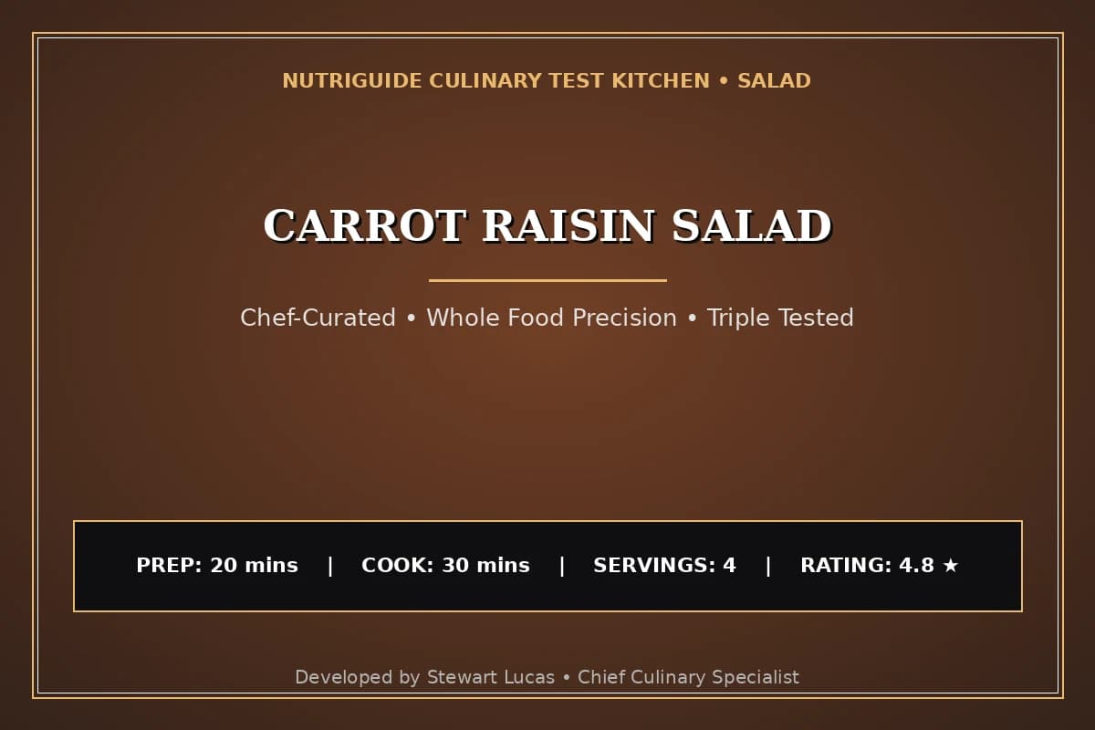 Carrot Raisin Salad