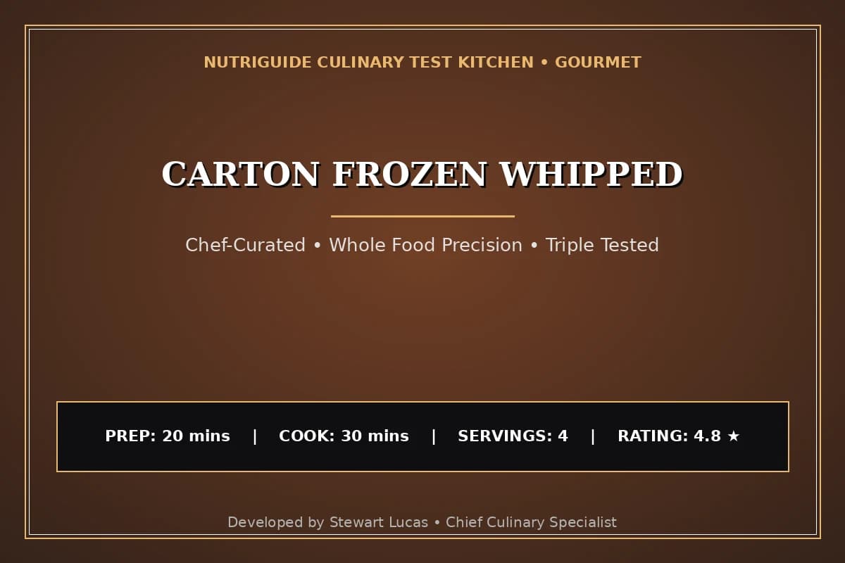 Carton Frozen Whipped