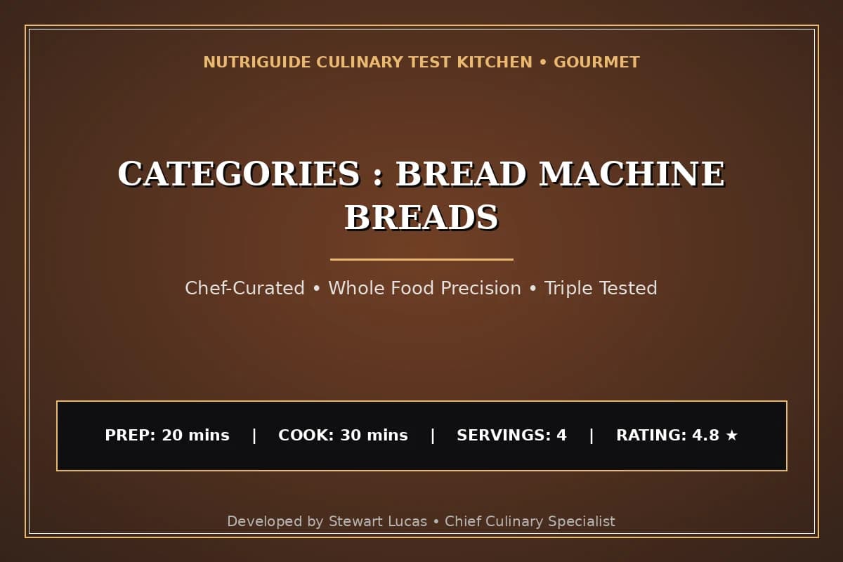 Categories : Bread Machine Breads