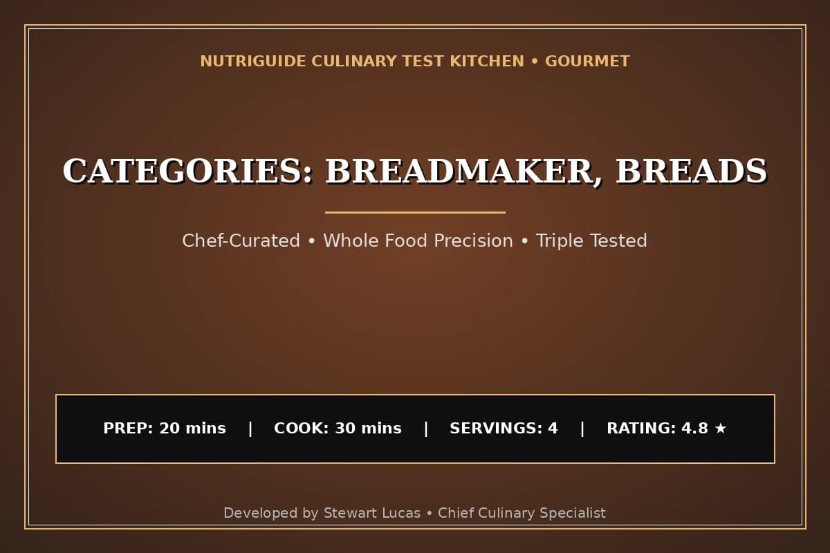 Categories: Breadmaker, Breads