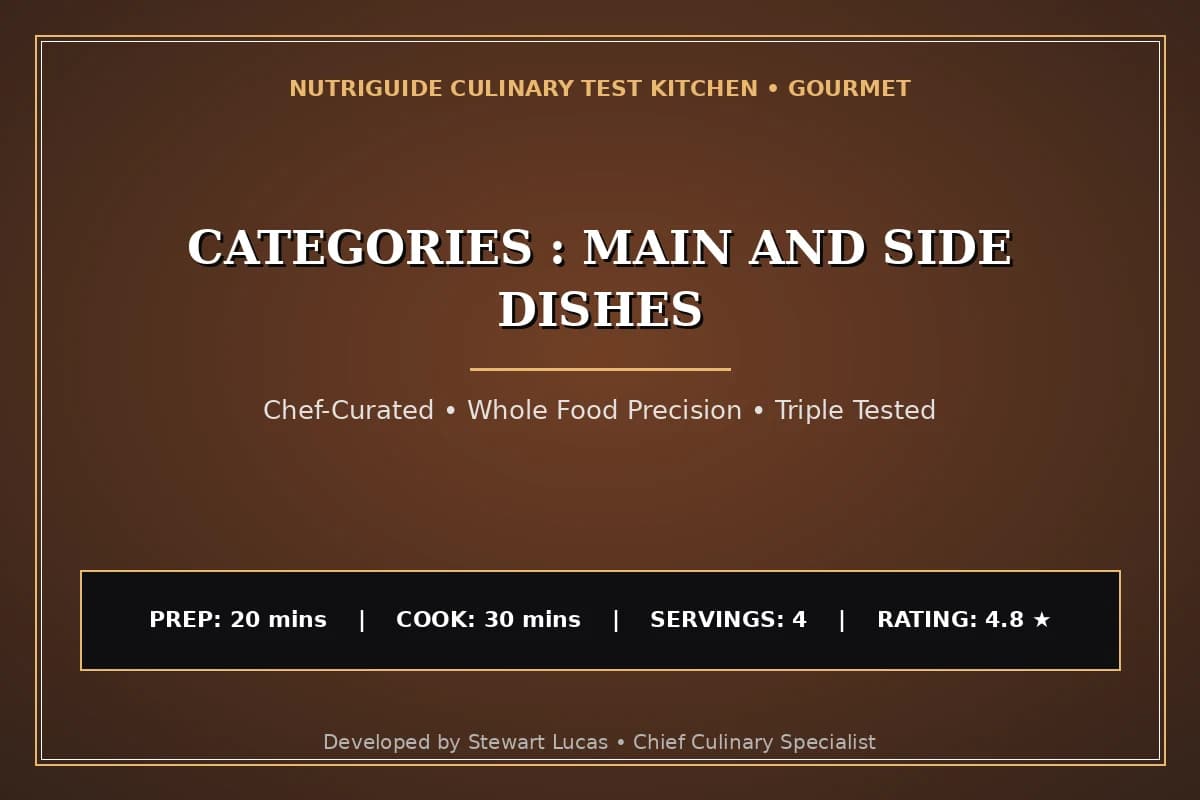 Categories : Main And Side Dishes