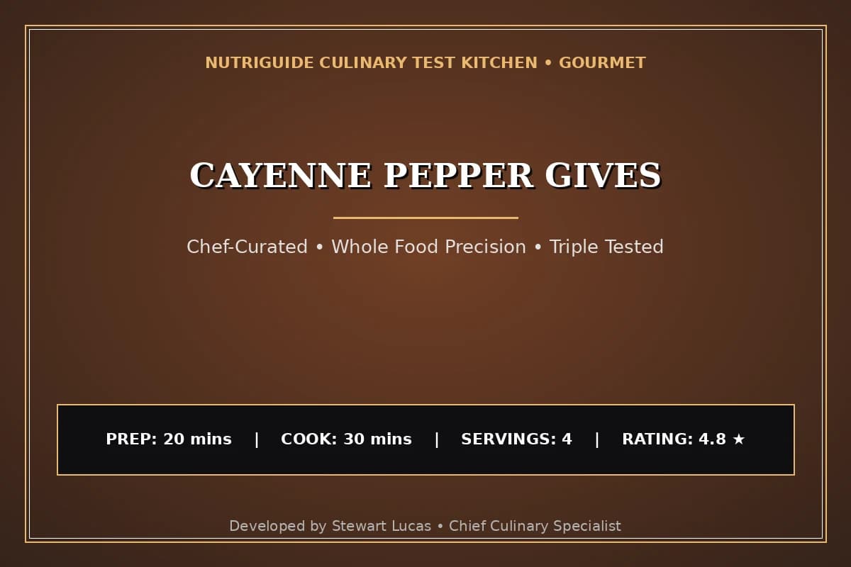 Cayenne Pepper Gives