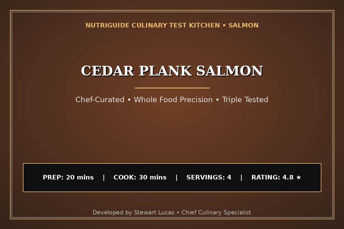 Cedar Plank Salmon