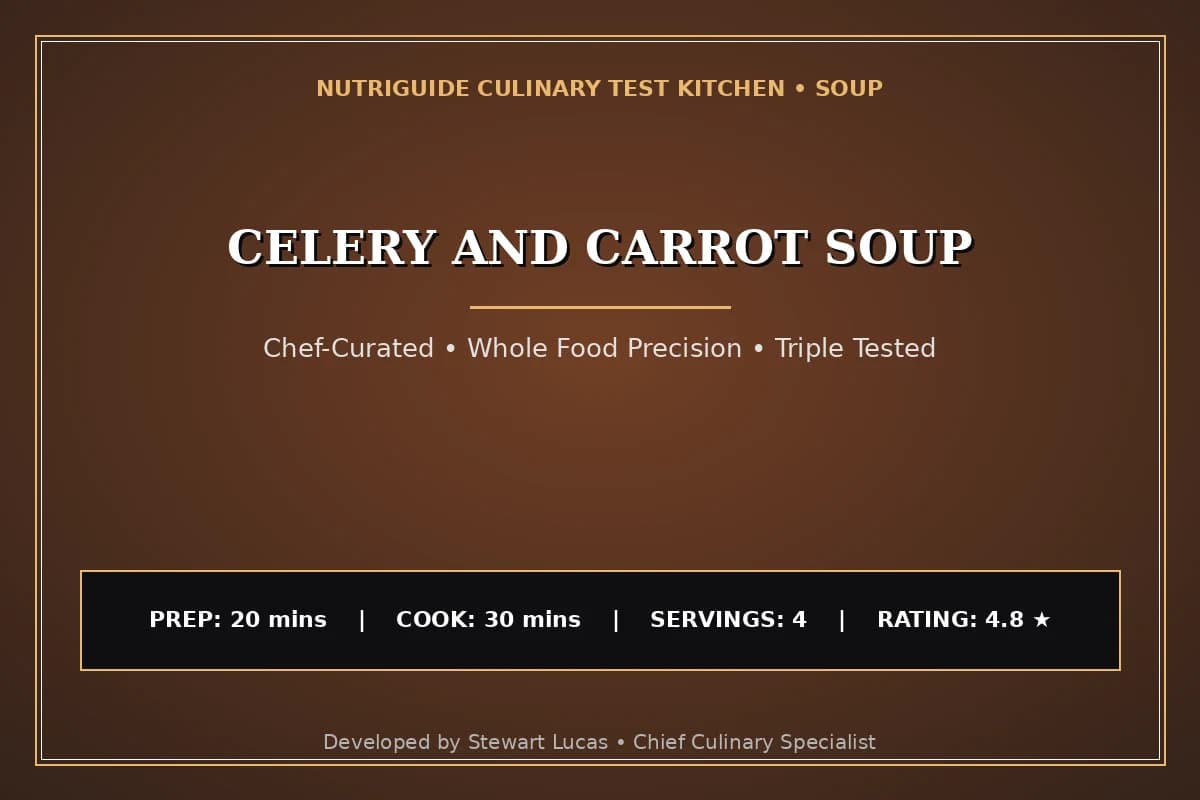 Celery And Carrot Soup