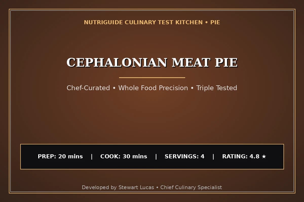 Cephalonian Meat Pie