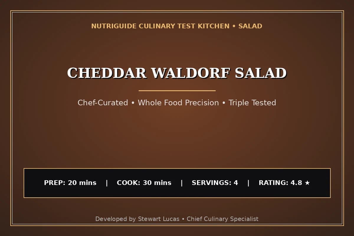 Cheddar Waldorf Salad