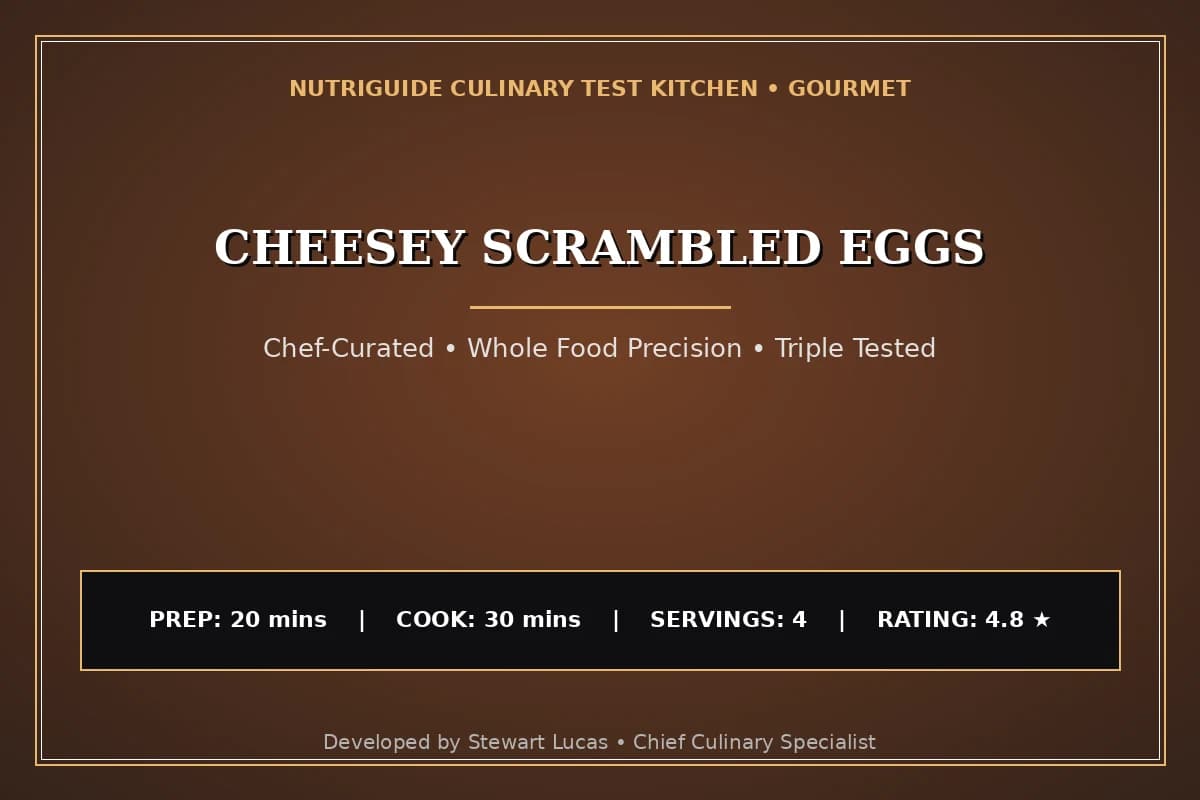 Cheesey Scrambled Eggs