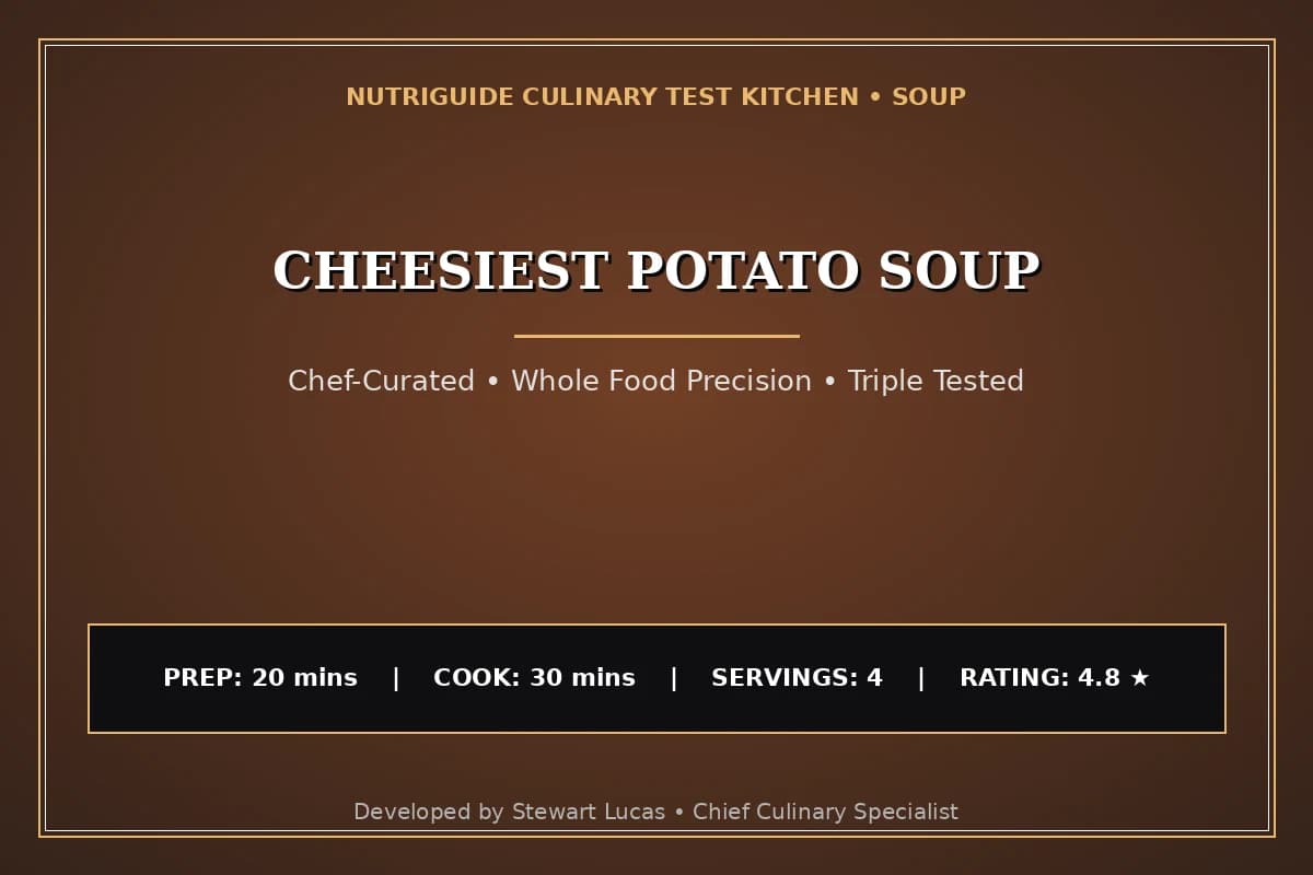 Cheesiest Potato Soup