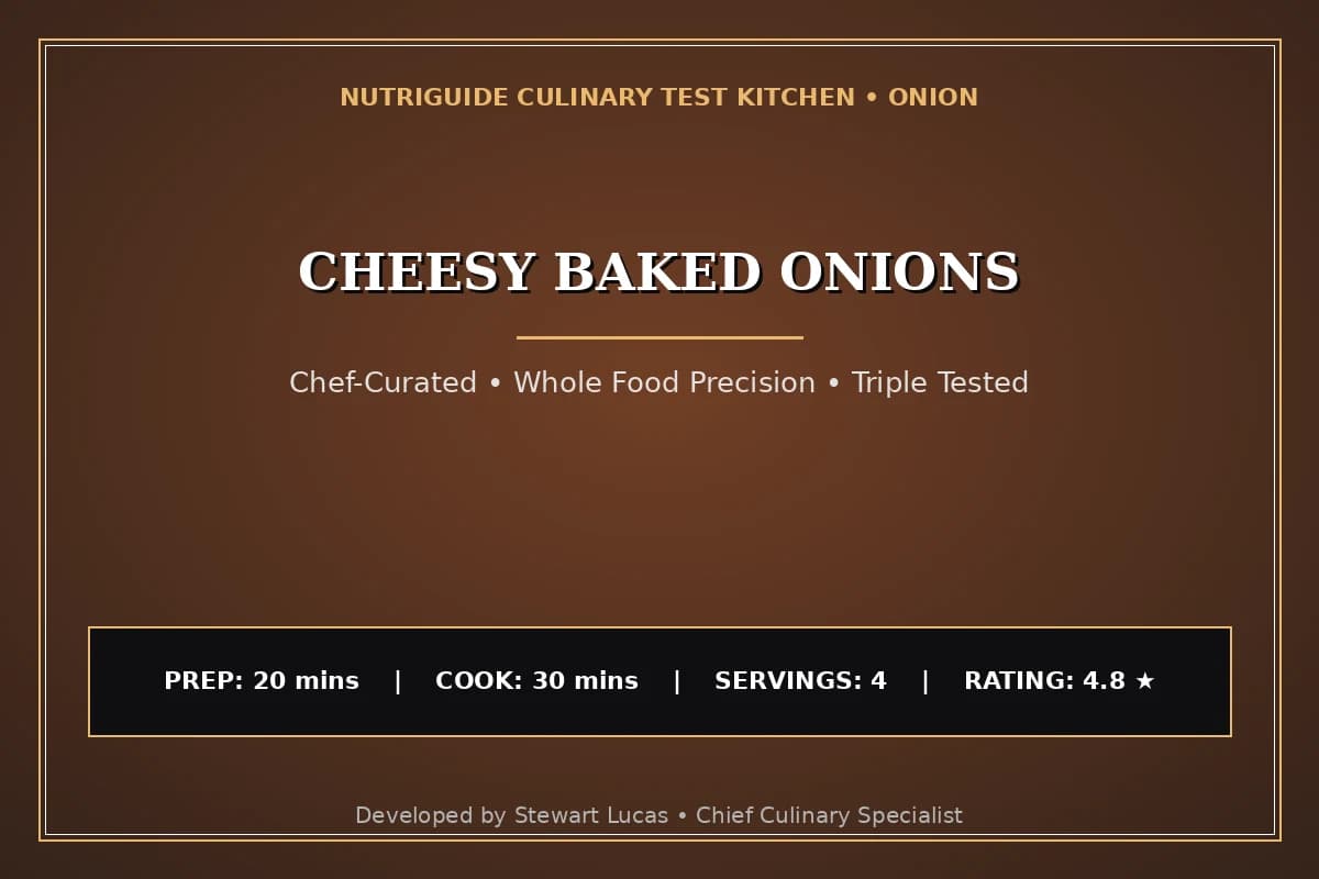 Cheesy Baked Onions