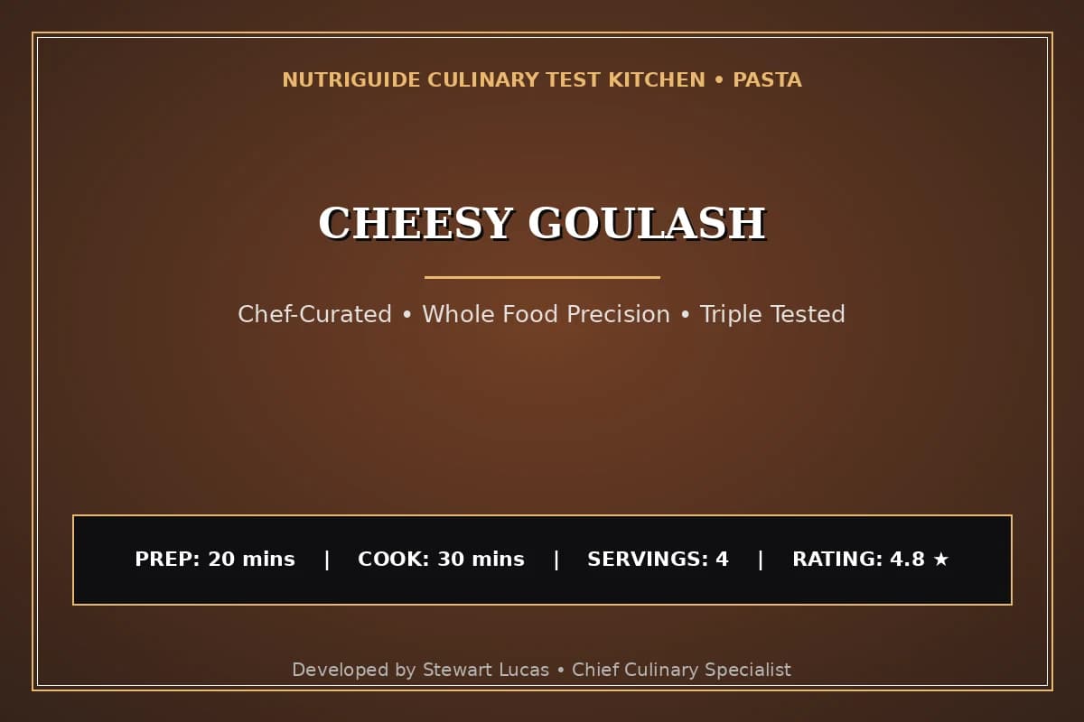 Cheesy Goulash
