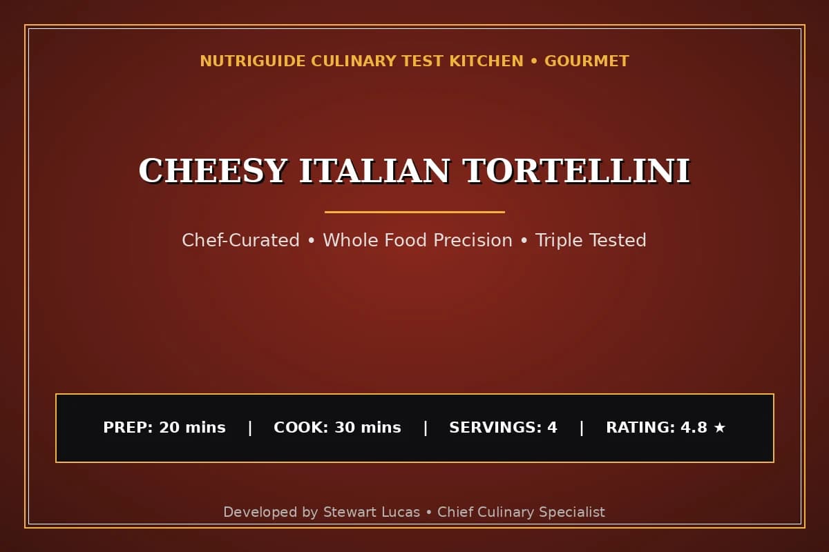 Cheesy Italian Tortellini