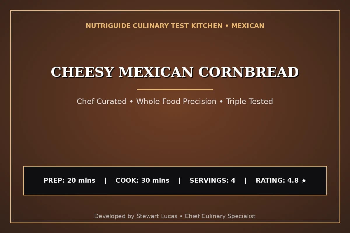 Cheesy Mexican Cornbread